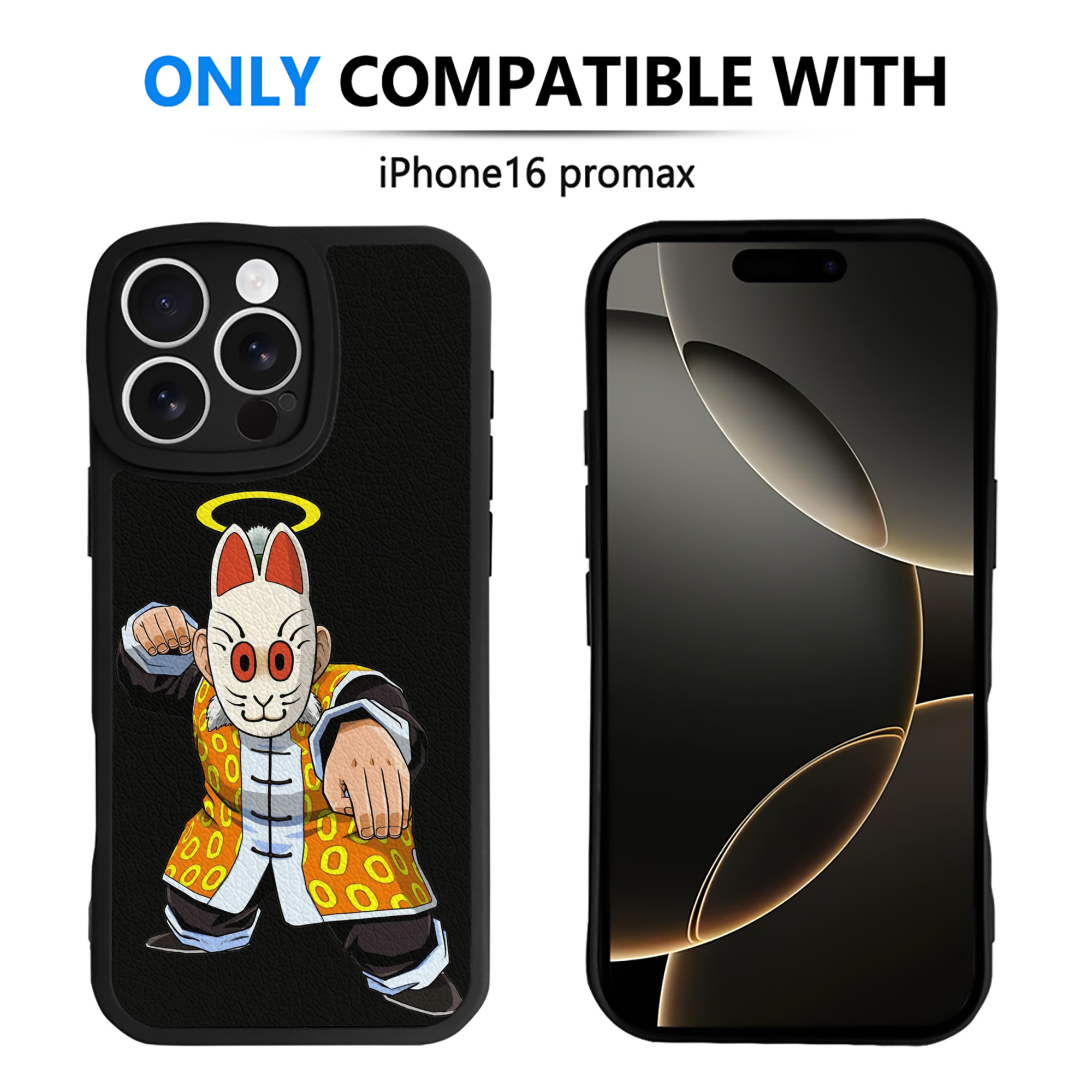（画像用） ドラゴンボール DRAGON BALL 【iPhone 16シリーズ対応】シリコンスマホケース（レザー調） 材質：シリコン